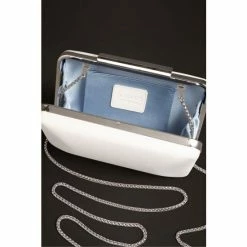 LK Bennett Dotty White Satin Wedding Clutch Bag -LK Bennett Shop unnamed file 1780