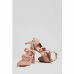 LK Bennett Pink Letitia Leather Multi Strap Heels -LK Bennett Shop unnamed file 181