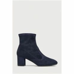 LK Bennett Alexis Navy Blue Suede Ankle Boots -LK Bennett Shop unnamed file 1821