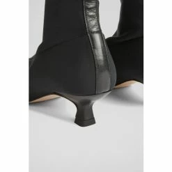 LK Bennett Bernadette Stretch Nylon Ankle Black Boots -LK Bennett Shop unnamed file 1840