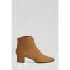 LK Bennett Lola Brown Suede Lace Up Ankle Boots