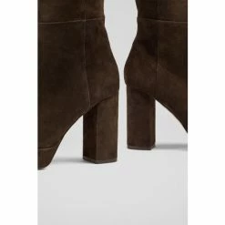 LK Bennett Lucinda Suede Platform Knee-High Brown Boots -LK Bennett Shop unnamed file 1860