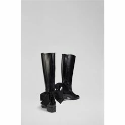 LK Bennett Callie Black Leather Bow Detail Knee High Boots -LK Bennett Shop unnamed file 1884