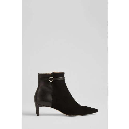 unnamed-file-1892.jpg LK Bennett Alma Black Suede And Leather Buckle-Detail Ankle Boots -LK Bennett Shop unnamed file 1892