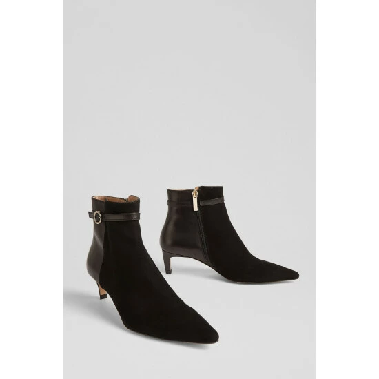 unnamed-file-1894.jpg LK Bennett Alma Black Suede And Leather Buckle-Detail Ankle Boots -LK Bennett Shop unnamed file 1894