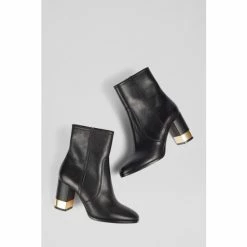 LK Bennett Imogen Leather Ankle Black Boots -LK Bennett Shop unnamed file 1944