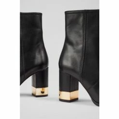 LK Bennett Imogen Leather Ankle Black Boots -LK Bennett Shop unnamed file 1945