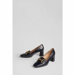LK Bennett Samantha Blue Croc Effect Leather Snaffle Detail Courts -LK Bennett Shop unnamed file 2