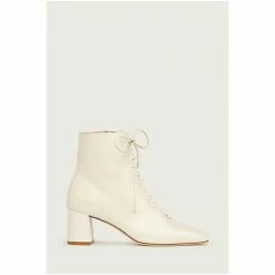 LK Bennett White Arabella Open Lace-Up Boots -LK Bennett Shop unnamed file 2014