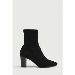 LK Bennett L.K.Bennett Alice Black Suede Ankle Boots