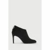 LK Bennett Black Emily Almond Toe Ankle Boots