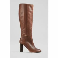 LK Bennett Brown Morgan Brooklyn Knee Boots