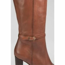 LK Bennett Brown Morgan Brooklyn Knee Boots -LK Bennett Shop unnamed file 2035