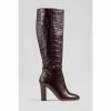 LK Bennett Brown Morgan Brooklyn Knee Boots