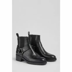 LK Bennett Rue Black Leather Biker Boots -LK Bennett Shop unnamed file 2068