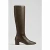 LK Bennett Brown Karen Kristen Knee High Boots