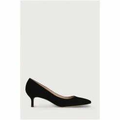 LK Bennett Audrey Black Suede Kitten Heel Courts -LK Bennett Shop unnamed file 2141