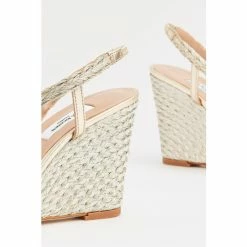 LK Bennett Gold Sheila Rope Wedge Sandals -LK Bennett Shop unnamed file 2150