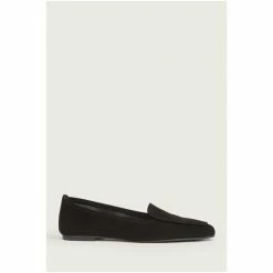 LK Bennett Tina Black Soft Square Toe Flat Shoes -LK Bennett Shop unnamed file 2159
