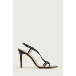 LK Bennett Nyla Leather Plaited Strappy Sandals
