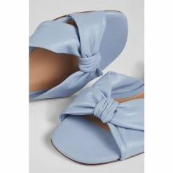LK Bennett Lina Leather Knotted Sandals Blue -LK Bennett Shop unnamed file 2205