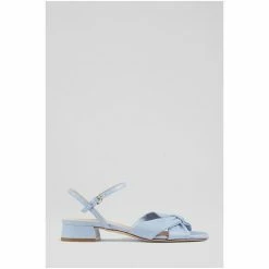 LK Bennett Lina Leather Knotted Sandals Blue -LK Bennett Shop unnamed file 2206