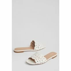 LK Bennett Amaya Leather Perforated Flat Mules -LK Bennett Shop unnamed file 2228