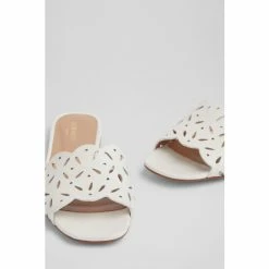 LK Bennett Amaya Leather Perforated Flat Mules -LK Bennett Shop unnamed file 2229