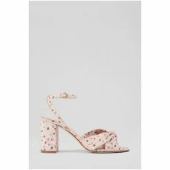 LK Bennett Lucie Pink Daisy Print Fabric Sandals -LK Bennett Shop unnamed file 2239