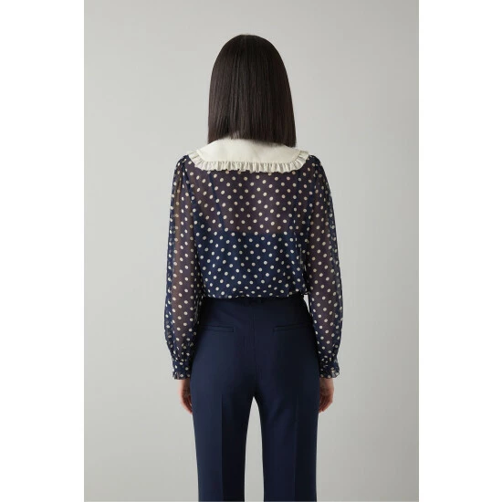 unnamed-file-2270.jpg LK Bennett Blue Sophia Spot Print Frill Collar Blouse -LK Bennett Shop unnamed file 2270