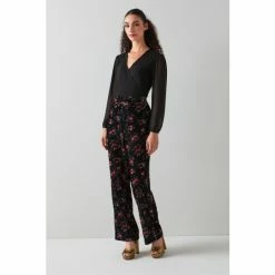 LK Bennett Perdy Ecovero™ Sheer Sleeve Black Top -LK Bennett Shop unnamed file 2282