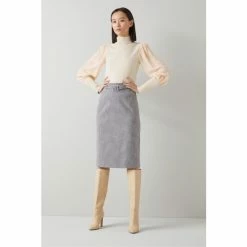 LK Bennett Cream Mayaa Cotton Jersey Silk Sleeve Top -LK Bennett Shop unnamed file 2294