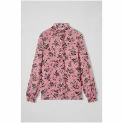LK Bennett Pink Celest Clematis Print Frill Edge Blouse -LK Bennett Shop unnamed file 2318