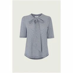 LK Bennett Blue Cali Jersey Top -LK Bennett Shop unnamed file 2368