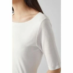 LK Bennett Trina Ivory T-Shirt -LK Bennett Shop unnamed file 2372