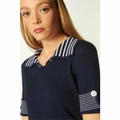 LK Bennett Blue Bay Knitted Top -LK Bennett Shop unnamed file 2377