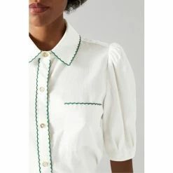 LK Bennett Simmons Cream Cotton Scallop Trim Blouse -LK Bennett Shop unnamed file 2387