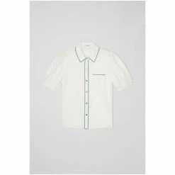 LK Bennett Simmons Cream Cotton Scallop Trim Blouse -LK Bennett Shop unnamed file 2389