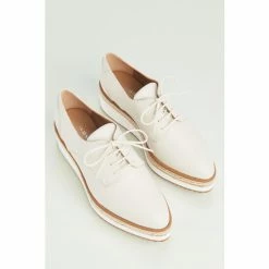 LK Bennett Pembridge White Leather Platform Shoes -LK Bennett Shop unnamed file 239