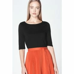LK Bennett Trina Black T-Shirt -LK Bennett Shop unnamed file 2403