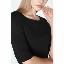 LK Bennett Trina Black T-Shirt -LK Bennett Shop unnamed file 2405