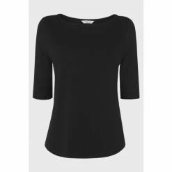 LK Bennett Trina Black T-Shirt -LK Bennett Shop unnamed file 2407