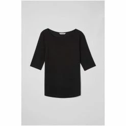 LK Bennett Trina Black T-Shirt -LK Bennett Shop unnamed file 2408