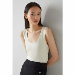 LK Bennett Ginny Cream Vest Top -LK Bennett Shop unnamed file 2415