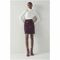 LK Bennett Blue Paloma Striped Tweed Skirt 4 LK Bennett Blue Paloma Striped Tweed Skirt -LK Bennett Shop unnamed file 2438