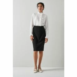 LK Bennett Nina Black Pencil Skirt