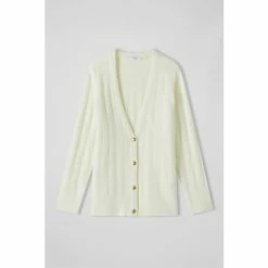 LK Bennett Cream Orla Bubble Knit Longline Cardigan -LK Bennett Shop unnamed file 2584