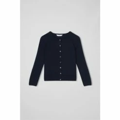 LK Bennett Blue Bonnie Merino Wool Cardigan -LK Bennett Shop unnamed file 2635