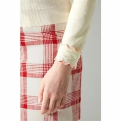 LK Bennett Cream Keeler Merino Cotton Scallop Neck Jumper -LK Bennett Shop unnamed file 2676