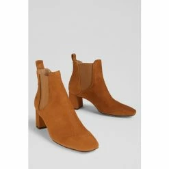 LK Bennett Maddox Brown Nutmeg Suede Chelsea Boots -LK Bennett Shop unnamed file 268